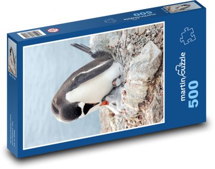 Pinguin - Vogel, Tier - Puzzle - 500 Teile