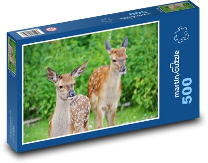 Reh - Rehkitz, Waldtiere - Puzzle - 500 Teile
