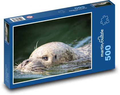Seelöwe - Wassertier. Zoo - Puzzle - 500 Teile