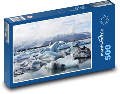 Ľadovec - oceán, more - Puzzle 500 dielikov, rozmer 46x30 cm 