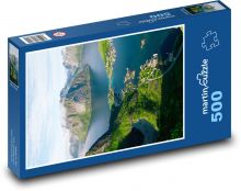 Hory - more, ostrovy Puzzle 500 dielikov - 46 x 30 cm 