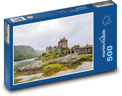 Eilean Donan - Island, United Kingdom - Puzzle of 500 pieces, size 46x30 cm 