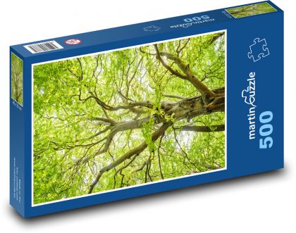 Baum - Buche, Blätter - Puzzle - 500 Teile