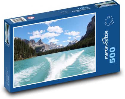 Jezioro Złośliwe - Kanada, Morze - Puzzle 500 elementów, rozmiar 46x30 cm