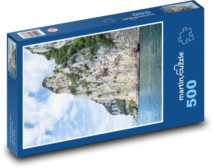 Sea - cliffs, rocks - Puzzle of 500 pieces, size 46x30 cm 