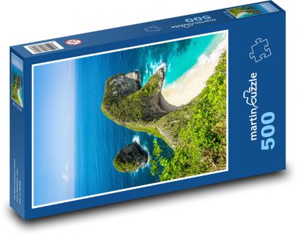 Pláž - Bali, Indonésie - puzzle 500 dílků