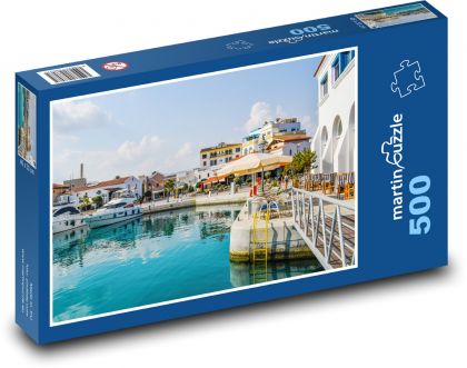 Zypern - Hafen von Limassol - Puzzle - 500 Teile