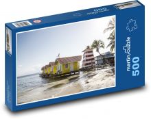 Bungalov - more, domy Puzzle 500 dielikov - 46 x 30 cm 