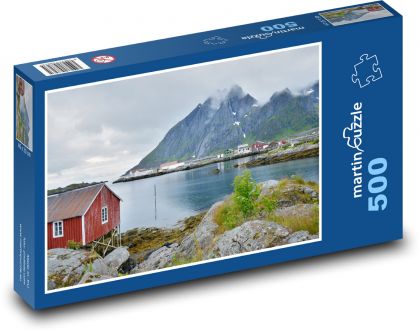 Lofoten - Berge, Meer - Puzzle - 500 Teile