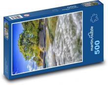 Strom - krajina, moře Puzzle 500 dílků - 46 x 30 cm