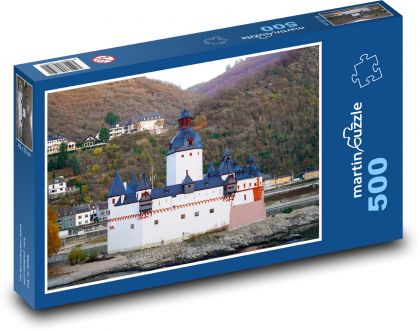 Hrad - cestovat, příroda - puzzle 500 dílků
