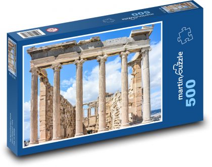 Acropolis - Athens, Greece - Puzzle of 500 pieces, size 46x30 cm 