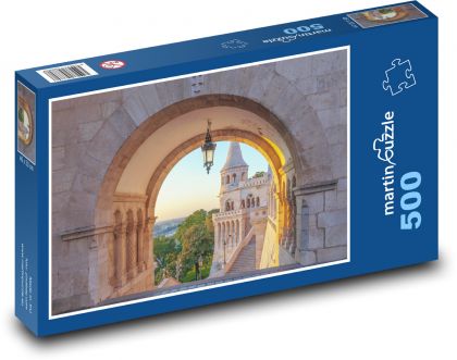 Budapešť - Maďarsko, architektura  - puzzle 500 dílků