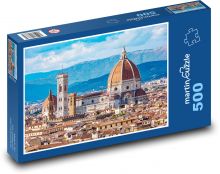 Katedrála - kupole, budovy Puzzle 500 - 46x30 cm