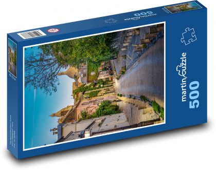 Paříž - Montmartre, Francie - Puzzle 500 dílků, rozměr 46x30 cm