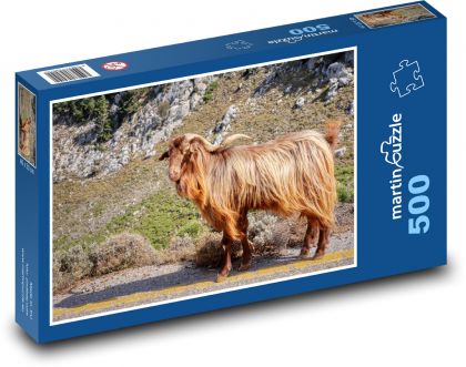 Koza - Kréta, Grécko - Puzzle 500 dielikov, rozmer 46x30 cm 