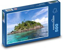 Ostrov - příroda, moře Puzzle 500 dílků - 46 x 30 cm