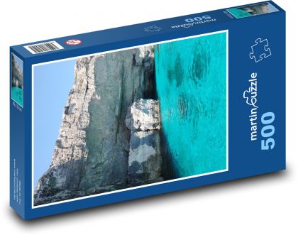Island - Malta, Comino - Puzzle of 500 pieces, size 46x30 cm 
