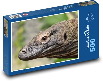 Gad - jaszczurka, zwierzę - Puzzle 500 elementów, rozmiar 46x30 cm