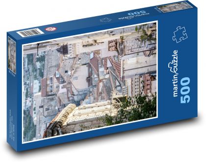 Budynki - Dubrownik, Chorwacja - Puzzle 500 elementów, rozmiar 46x30 cm