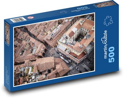 Staré mesto - domy, architektúra - Puzzle 500 dielikov, rozmer 46x30 cm 