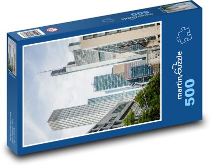 Deutschland - Stadt, Wolkenkratzer - Puzzle - 500 Teile