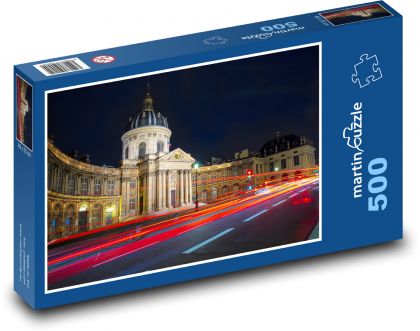 Paris - Night, France - Puzzle of 500 pieces, size 46x30 cm 