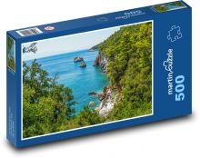 Griechenland - Skopelos, Meer Puzzle 500 Teile - 46 x 30 cm