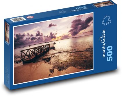 Most - more, prístav - Puzzle 500 dielikov, rozmer 46x30 cm 