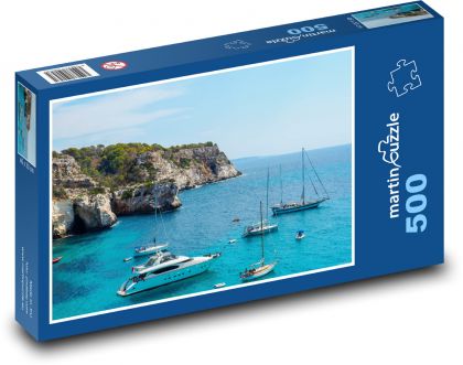 Mediterranean Sea - Spain, Macarelleta - Puzzle of 500 pieces, size 46x30 cm 
