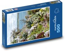 Cornwall - pobřeží, Anglie Puzzle 500 dílků - 46 x 30 cm