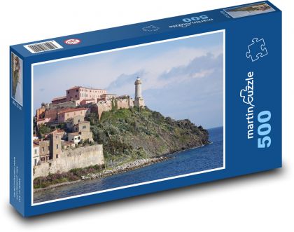 Elba - Taliansko, ostrov - Puzzle 500 dielikov, rozmer 46x30 cm 