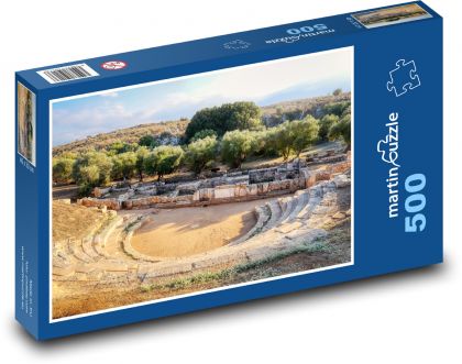 Kréta - Řecko, ostrov - Puzzle 500 dílků, rozměr 46x30 cm