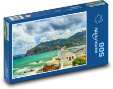 Řecko - Skopelos, ostrov Puzzle 500 dílků - 46 x 30 cm