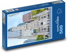 Chicago - město, budovy Puzzle 500 dílků - 46 x 30 cm