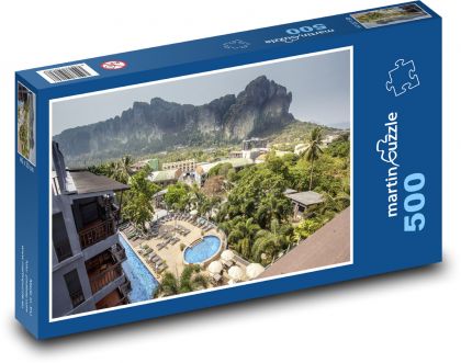 Thailand - resort, country - Puzzle of 500 pieces, size 46x30 cm 