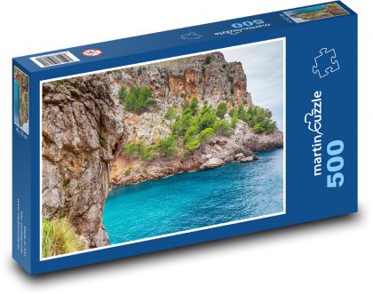 Torrent de Pareis - Mallorca, Spain - Puzzle of 500 pieces, size 46x30 cm 