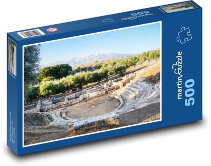 Kreta - Grecja, amfiteatr - Puzzle 500 elementów, rozmiar 46x30 cm