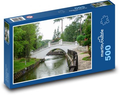 Bridge - Sri Lanka, nature - Puzzle of 500 pieces, size 46x30 cm 