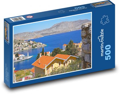 Mesto - more, príroda - Puzzle 500 dielikov, rozmer 46x30 cm 