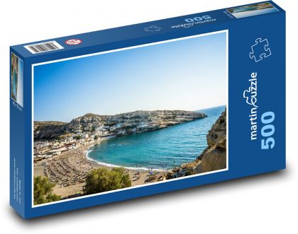 Griechenland - Strand von Kreta - Puzzle - 500 Teile