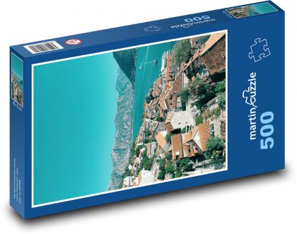 Montenegro - Perast, village - Puzzle of 500 pieces, size 46x30 cm 