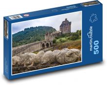 Eilean donan - castle, England Puzzle of 500 pieces - 46 x 30 cm