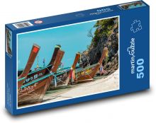 Lodě - Thajsko, kotviště Puzzle 500 dílků - 46 x 30 cm