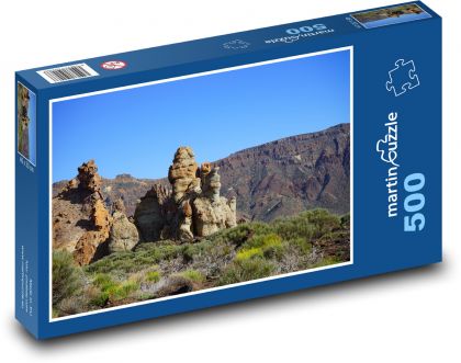Roques Blancos - Teneryfa, skały - Puzzle 500 elementów, rozmiar 46x30 cm
