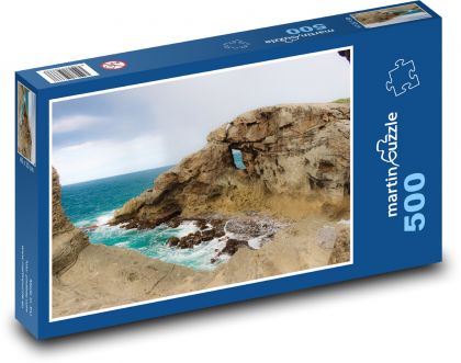 Puerto Rico - beach, sea - Puzzle of 500 pieces, size 46x30 cm 