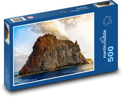 Liparské ostrovy - Sicília, more - Puzzle 500 dielikov, rozmer 46x30 cm 
