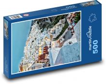 Grécko - ostrov Santorini Puzzle 500 dielikov - 46 x 30 cm 