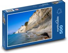 Griechenland - Insel Korfu, Küste Puzzle 500 Teile - 46 x 30 cm