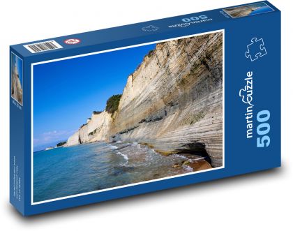 Griechenland - Insel Korfu, Küste - Puzzle - 500 Teile